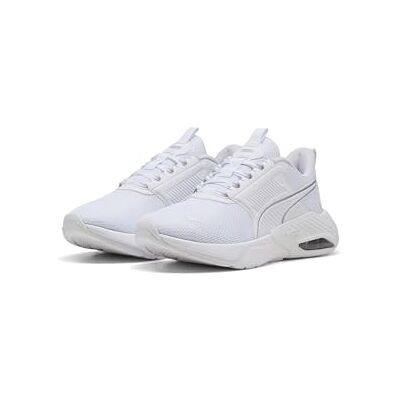 PUMA Uniseks X-Cell Nova Fs hardloopschoenen, Wit Zilver, 45 EU PUMA Uniseks X-Cell Nova Fs hardloopschoenen, Wit Zilver, 45 EU