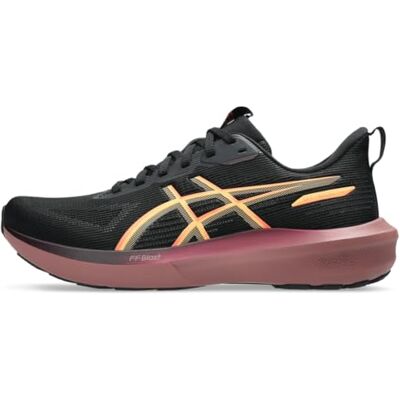 ASICS GT-1000 14 Hardloopschoenen voor dames, Zwart/Vivid Coral, 38 EU ASICS GT-1000 14 Hardloopschoenen voor dames, Zwart/Vivid Coral, 38 EU