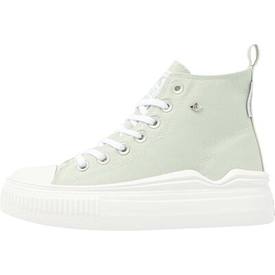 British Knights Kaya Flow MID High Top Sneakers voor dames, lichtgroen, 36 EU British Knights Kaya Flow MID High Top Sneakers voor dames, lichtgroen, 36 EU