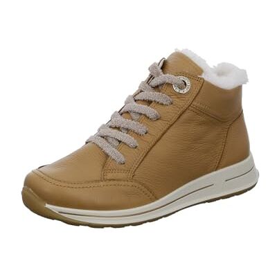 ARA Osaka Sneakers voor dames, cmel, 44 EU Breed ARA Osaka Sneakers voor dames, cmel, 44 EU Breed