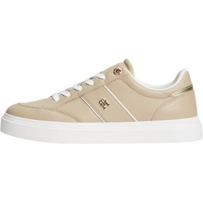 Tommy Hilfiger TH Feminine Cupsole Sneaker Beige Tommy Hilfiger TH Feminine Cupsole Sneaker Beige