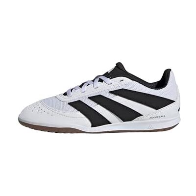 adidas Uniseks-Kind PREDATOR CLUB Indoor Sala Football Boots Kids, Cloud White/Core Black/Lucid Lemon, 28 EU adidas Uniseks-Kind PREDATOR CLUB Indoor Sala Football Boots Kids, Cloud White/Core Black/Lucid Lemon, 28 EU