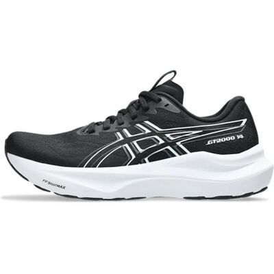 ASICS GT-2000 14, damessneakers, 39,5 EU, Zwart Wit, 39.5 EU ASICS GT-2000 14, damessneakers, 39,5 EU, Zwart Wit, 39.5 EU