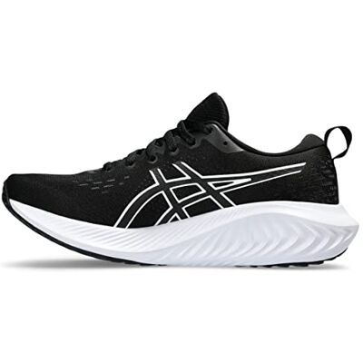 ASICS Gel-Kayano 32 Hardloopschoenen voor dames, Zwart/Wit, 6 ASICS Gel-Kayano 32 Hardloopschoenen voor dames, Zwart/Wit, 6