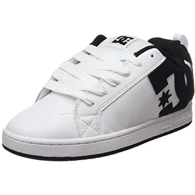 DC Shoes Court Graphics herenschoen, wit/zwart/zwart, 39 EU, wit/zwart/zwart., 39 EU DC Shoes Court Graphics herenschoen, wit/zwart/zwart, 39 EU, wit/zwart/zwart., 39 EU