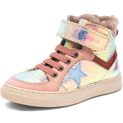 Bisgaard Unisex Isak Lamb Sneakers voor kinderen, Galaxy, 26 EU Bisgaard Unisex Isak Lamb Sneakers voor kinderen, Galaxy, 26 EU