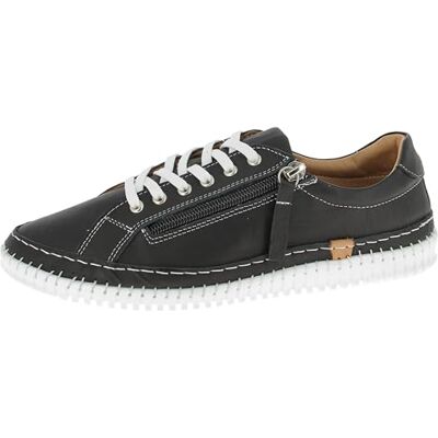 Andrea Conti Lage sneakers voor dames, zwart, 37 EU, zwart, 37 EU Andrea Conti Lage sneakers voor dames, zwart, 37 EU, zwart, 37 EU