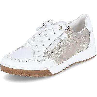 ARA Rome Sneakers voor dames, Wit platina, 36 EU ARA Rome Sneakers voor dames, Wit platina, 36 EU