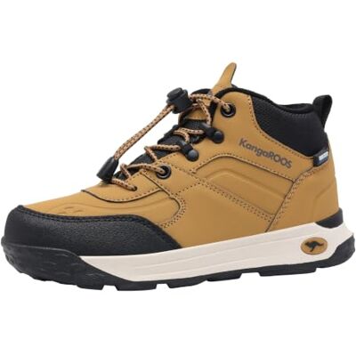 KangaROOS K-ut Terra Rvsneakers voor kinderen, Curry Mustard Jet Black, 29 EU KangaROOS K-ut Terra Rvsneakers voor kinderen, Curry Mustard Jet Black, 29 EU