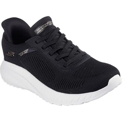 Skechers BOBS SPORT SQUAD Dames Sneakers Zwart - Maat: 5.5 Skechers BOBS SPORT SQUAD Dames Sneakers Zwart - Maat: 5.5