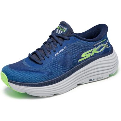 Skechers Endeavour Exciton Blauwe Slip-in Sneakers - Sneakers Skechers Endeavour Exciton Blauwe Slip-in Sneakers - Sneakers