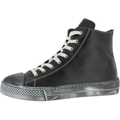Andrea Conti Damessneakers, Zwart Dirty, 37 EU Andrea Conti Damessneakers, Zwart Dirty, 37 EU