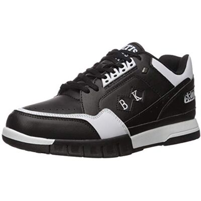 British Knights Heren Metros Fashion Sneaker, Zwart/Wit, 8 US British Knights Heren Metros Fashion Sneaker, Zwart/Wit, 8 US