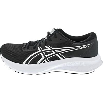ASICS Herren Patriot 14 Sneaker, Black White, 42 EU ASICS Herren Patriot 14 Sneaker, Black White, 42 EU