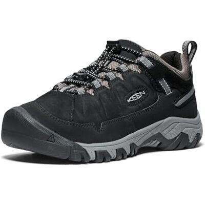 KEEN TARGHEE IV LOW WP Y-BLACK/STEEL GREY - Kinder multifunctionele schoenen KEEN TARGHEE IV LOW WP Y-BLACK/STEEL GREY - Kinder multifunctionele schoenen