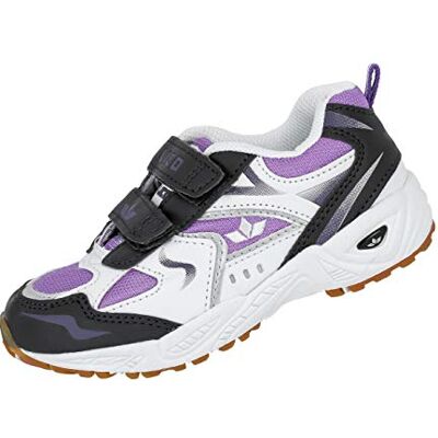 Lico Bob V Meisjes Multisport indoorschoenen, Wit/lila/marineblauw, 29 EU Lico Bob V Meisjes Multisport indoorschoenen, Wit/lila/marineblauw, 29 EU