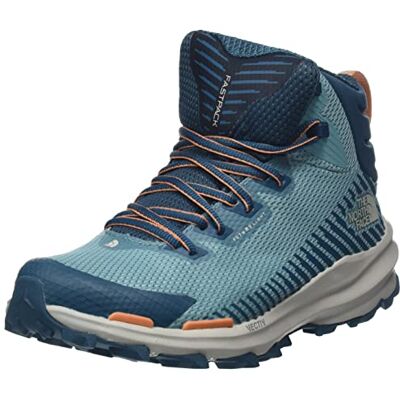 THE NORTH FACE Vectiv Fastpack Mid Futurelight sneakers voor dames, Reef Waters Blue Coral, 36.5 EU THE NORTH FACE Vectiv Fastpack Mid Futurelight sneakers voor dames, Reef Waters Blue Coral, 36.5 EU