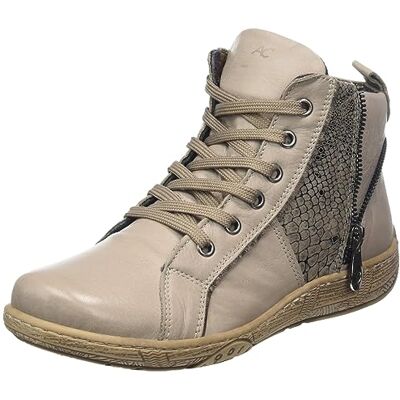 Andrea Conti Vetersneakers voor dames, Dark Stone Combi, 37 EU Andrea Conti Vetersneakers voor dames, Dark Stone Combi, 37 EU