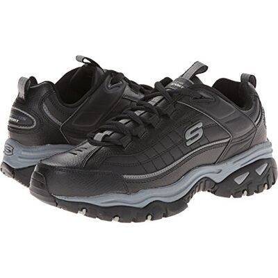 Skechers Men's Energy Afterburn Lace-Up Sneaker, Black/Black, 8 M US Skechers Men's Energy Afterburn Lace-Up Sneaker, Black/Black, 8 M US