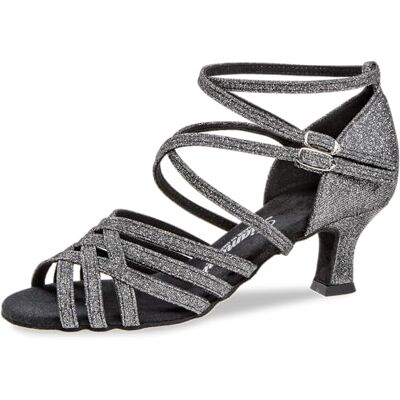 Diamant TANZSCHUHMANUFAKTUR Dames 108-036-519 dansschoen, zwart, zilver, 42 EU Smal Diamant TANZSCHUHMANUFAKTUR Dames 108-036-519 dansschoen, zwart, zilver, 42 EU Smal