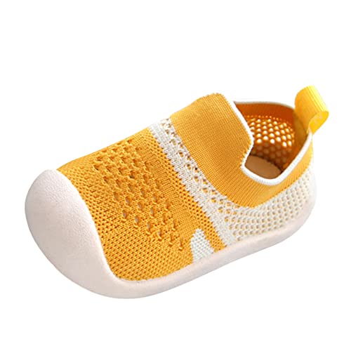 Generic Kinderschoenen jongens 29 jongens vrijetijdsschoenen mesh zachte onderkant ademende slip-on sportschoenen sokken schoenen schoenen jongens zwart, A, 20 EU