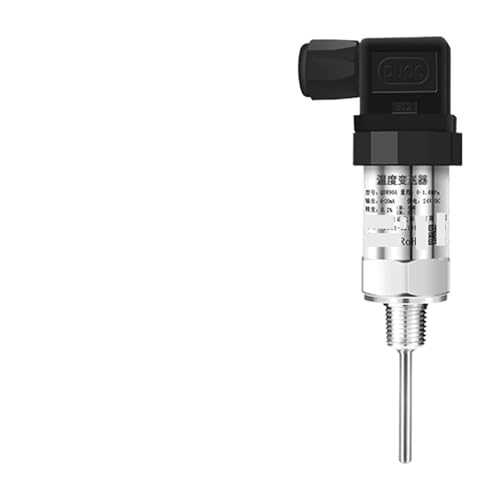 BADIKA Signaalisolatie zender PT100 temperatuursensor -50-500 ℃ Temperatuurzender 4 20mA 0 10V RS485 M20* 1.5 Temperatuur Transducer Converter (Kleur: 0-300C 4-20mA, Maat: 150mm)