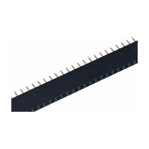 Reland Sun 50Pcs 2.54Mm Enkele Vrouwelijke Heater 1X2P/3P/4P/5P/6P/7P/8P/10P/12P/14P/15P/16P/20P/40P Enkele Rij Pin Blok (1X15p)