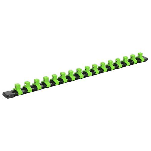 Sealey Ak27053Hv Socket Behoud Rail met 16 Clips 3/8" Sq Drive