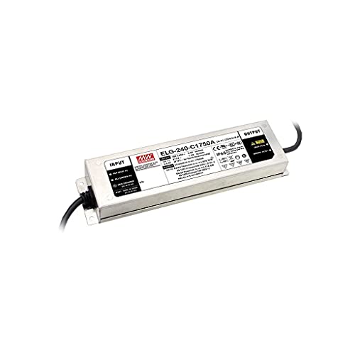 Generic LED-stuurprogramma PSU, AC-DC, 24V, 10A, AC/DC LED-stuurprogramma's/PSU-voedingen, Qty.1   ELG-240-24B-3Y