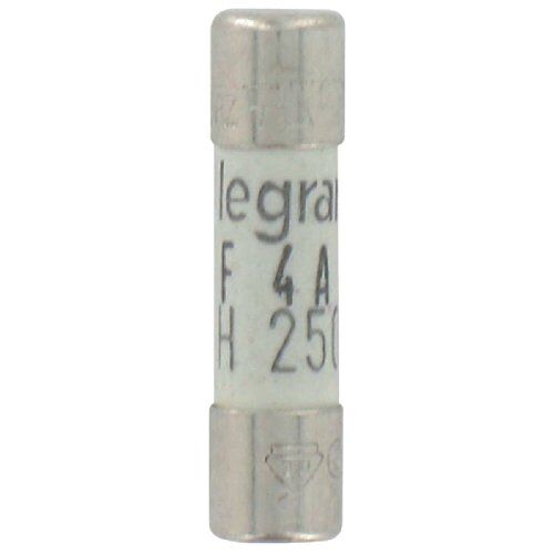 Legrand LEG92935 Zekering voor elektronische apparaten, 4 amps, 920 W 5 x 20 mm, 3-pack