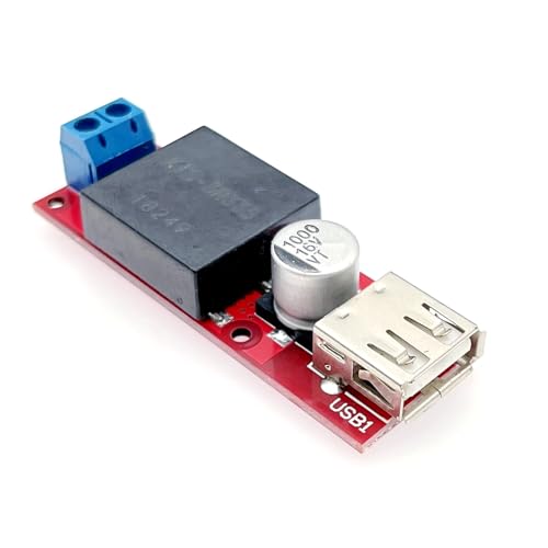 JZK DC 7V-24V naar DC 5V 3A DC DC neerwaartse converter USB achterwaartse module voltage constante stroom voedingsmodule DC/DC-spanningsreductiemodule met USB-poort