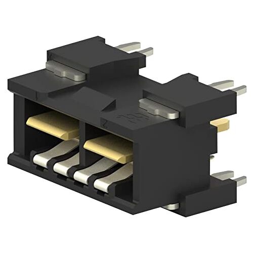 Generic CONNECTOR, HEADER, 2POS, 1RIJ, PERSFIT, Rechthoekige Industriële Voedingsconnectoren, Aantal.1   2042274-6