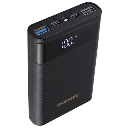 iplusmile Telefoon Accessoire Oplaadbare Batterijlader Batterijlader Buitenkoffer 4 Slots 18650 Batterijhouder Zwart 18650 Batterijlader