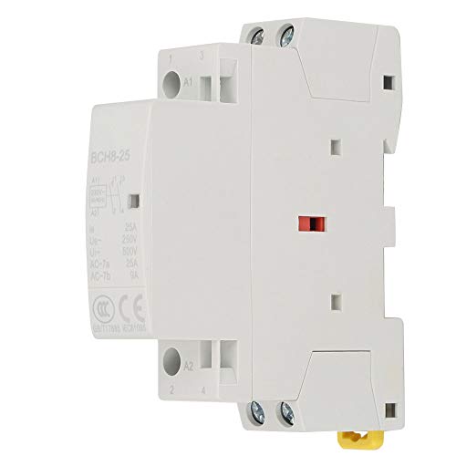 YWBL-WH 2P AC-schakelaar 25A 220V 230V 2NO Huishoudelijke AC-schakelaar Din Rail AC-schakelaar 50HZ 60HZ