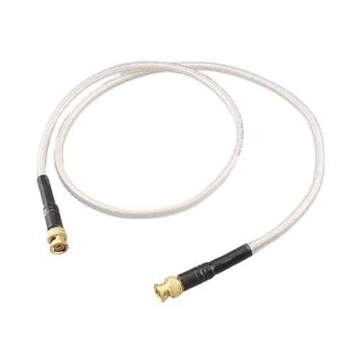 Aqxymju Verzilverde 75 Ohm digitale Hifi Audio BNC-kabel High Fidelity digitale kabel (Size : 1.5m)