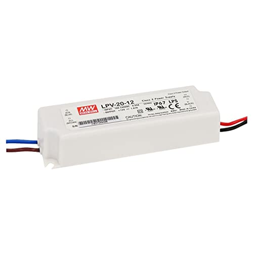 MEAN WELL LPV-20-5 15W 5V 3A LED-voedingseenheid IP67