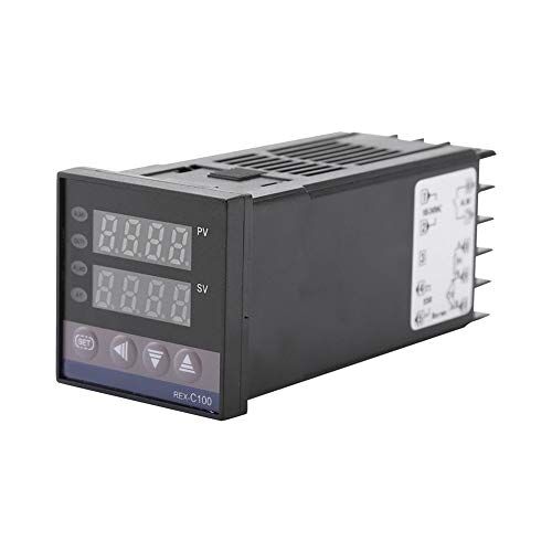 Nikou Digitale thermostaat PID temperatuurregelaar 0 1300 alarm REX-C100 digitale LED PID thermostaatschakelaar kits AC110V-240V