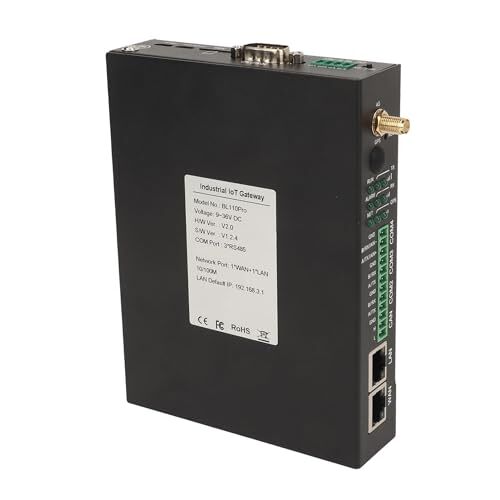Generic Industriële Communicatiemodule, PLC-besturingsmodule Ethernet USB-interfaces DLT645 Tot MQTT voor Industrieel Bedieningspaneel (4GL-E)