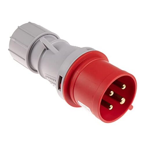 CDL Micro 3P+E 32A 400V IP44 Kabelbevestiging CEE Plug Grijs