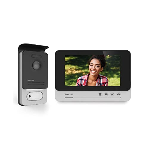 Philips 2-draads videofoon met 7-inch ultraplat breedbeeld WelcomeEye Comfort