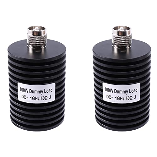 TsoLay 2X 100W PL259 DC-1GHz Dummy Load, Dummy Load Stekker, UHF-Connector RF Coaxiale Dummy Load