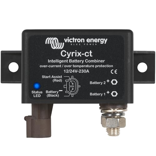 Victron Energy Cyrix-ct 12/24 Volt 230 Amp Intelligente batterijkoppeling, detailhandel