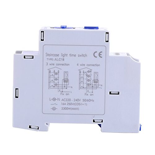 Tnfeeon Mechanische Timer, Wisselstroom 220-240 V Timer Voor Mechanische Elektronische Relaistimer Voor Thuistrappen