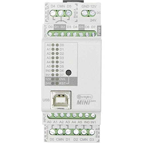 CONTROLLINO MINI pure 100-000-10 SPS-besturingsmodule 12 V/DC, 24 V/DC