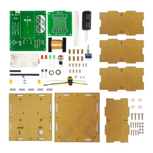 Kytxqikd Elektromagnetische launch-game-boost-convertermodule, elektromagnetische doe-het-zelf-elektronicakit met behuizing