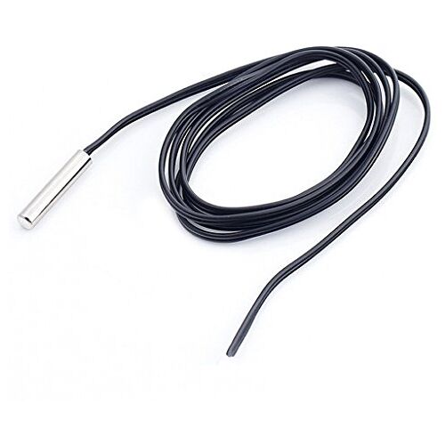 winwill 5 stks NTC 10 K Ohm 1% 3435 Thermistor Temperatuur Sensor Cilinder Probe 1.5 m Draad