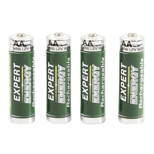 ITENSE Oplaadbare batterij, oplaadbare AA-batterij Oplaadbare batterij LR6-4 batterijen 1.2V 1600mAh Duurzaam Bespaart geld Recyclebaar Ideaal voor dagelijks gebruik