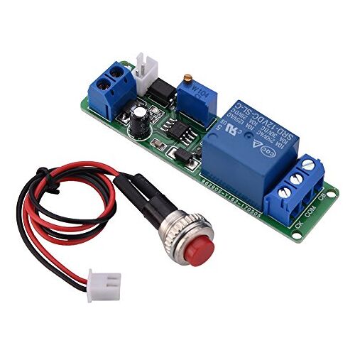 YWBL-WH DC 12V timer module instelbare timer vertraging timer relais timer UIT module 1~10 sec