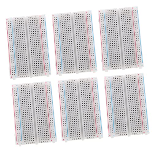 UKCOCO 2 Sets Soldeerloze Breadboard Soldeerbare Breadboard Broodplanken Circuit Kits Virtuele Breadboard Doe-het-zelf Broodplank Klein Zelf Gemaakt Buikspieren Broodplank Lijn