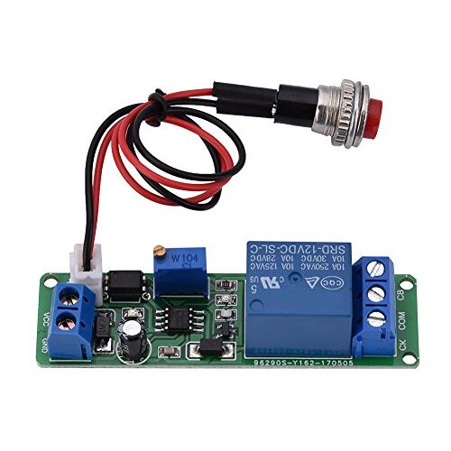 YWBL-WH DC 12V timer module instelbare timer vertraging timer relais timer UIT module 1~10 sec